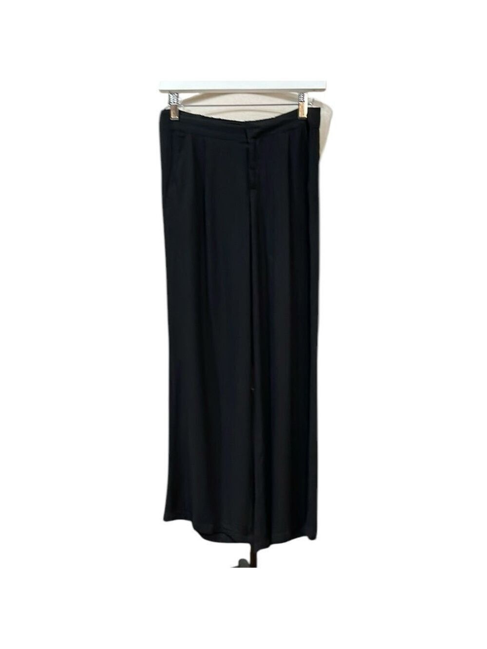 Socialite Wide Leg High Rise Dress Pants SZ XS Black